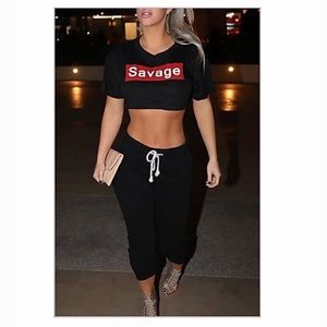 “Savage Remix” Two Piece Set